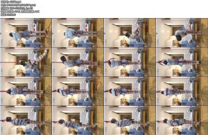 [一只萌熊] 马具口球勒脖垫脚电击塞震动罚站-丝依依