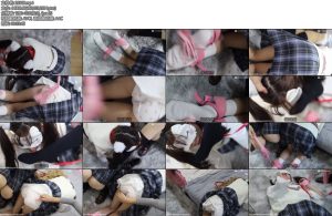 [荷仙原创] 黑与白的一边倒对决 两个jk制服美少女之间的战争-丝依依