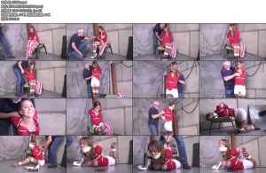 [欧美绳艺] Chrissy Marie strict hogtied-丝依依