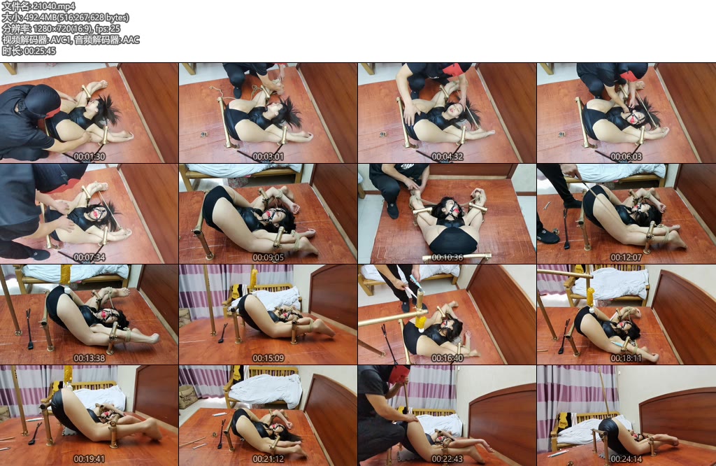 [飞天原创] 云儿专版第3部hou gong铁架，史上最残暴、最严厉的刑架之一-丝依依