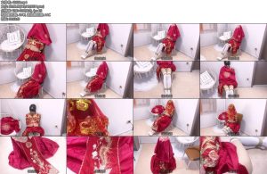 [嗷大喵] 婚之劫难（第二集）中式婚礼题材口球堵嘴日式紧缚胸缚并腿缚遥控TD放入放置挣扎无调教盖盖头跪坐结束花絮两分钟-丝依依