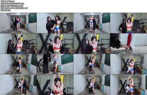 [樱束原创] 黑化神奇女侠如何能把正义的神奇女侠和我们坏人同化呢没了超能力的她也只能像普通人一样任由我们玩弄羞辱折磨-丝依依