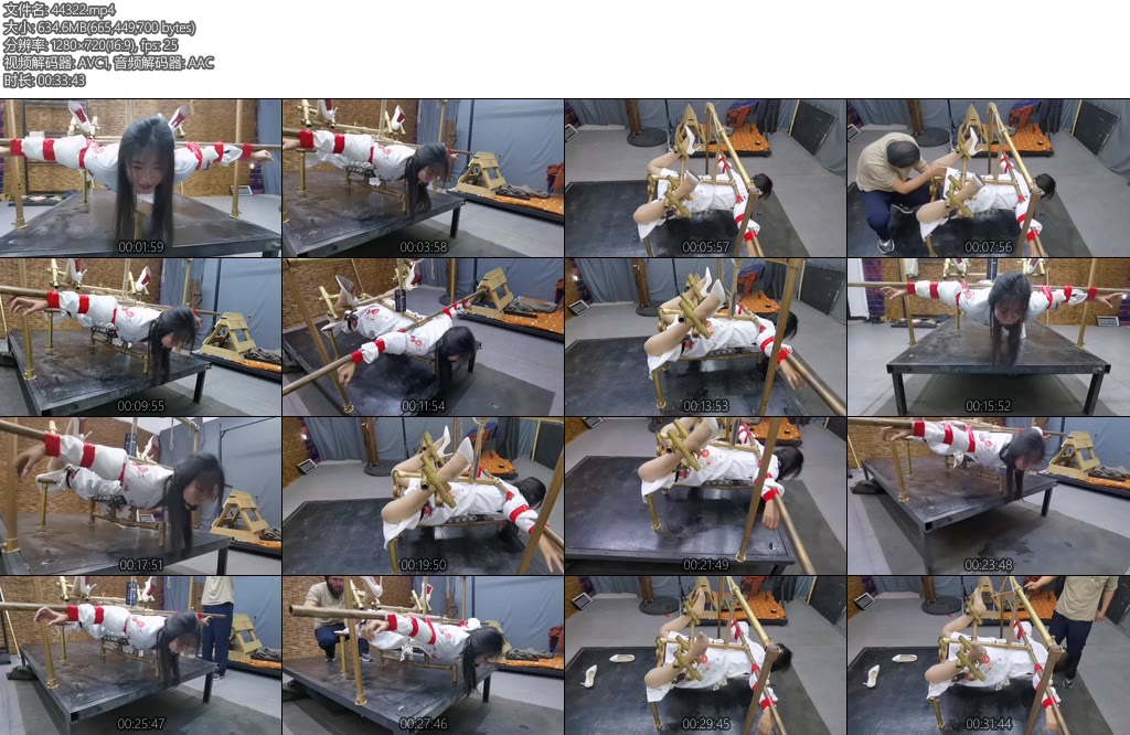 [飞天原创] 把李然禁锢在拘束架上打睹论输赢她能获胜吗-丝依依