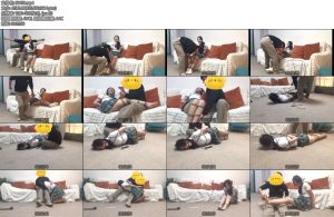 [小兔奶糖] 第一弹校花琪琪被入室劫匪绑架折磨-丝依依