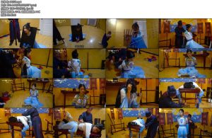 [一绳有你] 邹冬雨新年贺岁钜惠刑审潘金莲漂亮苗条毒妇潘金莲大堂受刑不忘本色勾引县爷遭到打板子手拶直臂五花海老缚驷马斩首-丝依依