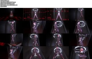 [动画片] 被俘虏的女战士（2）性感女战士被固定在展馆中使用玩具对其揉捏以供那些富人们所享用然而只能留下耻辱的泪水-丝依依