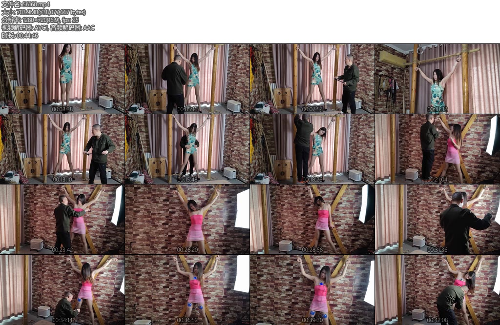 [随心原创] 不屈的旗袍女情报员鞭打电行拷问-丝依依