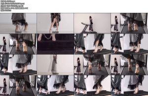 [跑步机] 高定礼裙下重镣禁锢的金色凉高与TD金属GS电动BB电击器在跑步机上-丝依依