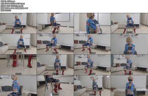 [红鲤鱼] 6K作品嘉米被紧缚无助特工被捆绑堵嘴禁锢在椅子上韩玉主演-丝依依