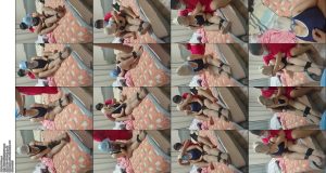 [旺仔原创] 泳衣丝袜塑料袋超狠调教媳妇面色发紫抽搐-丝依依