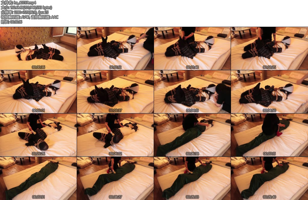 [亚洲绳艺] DID多重梱包拘束-丝依依