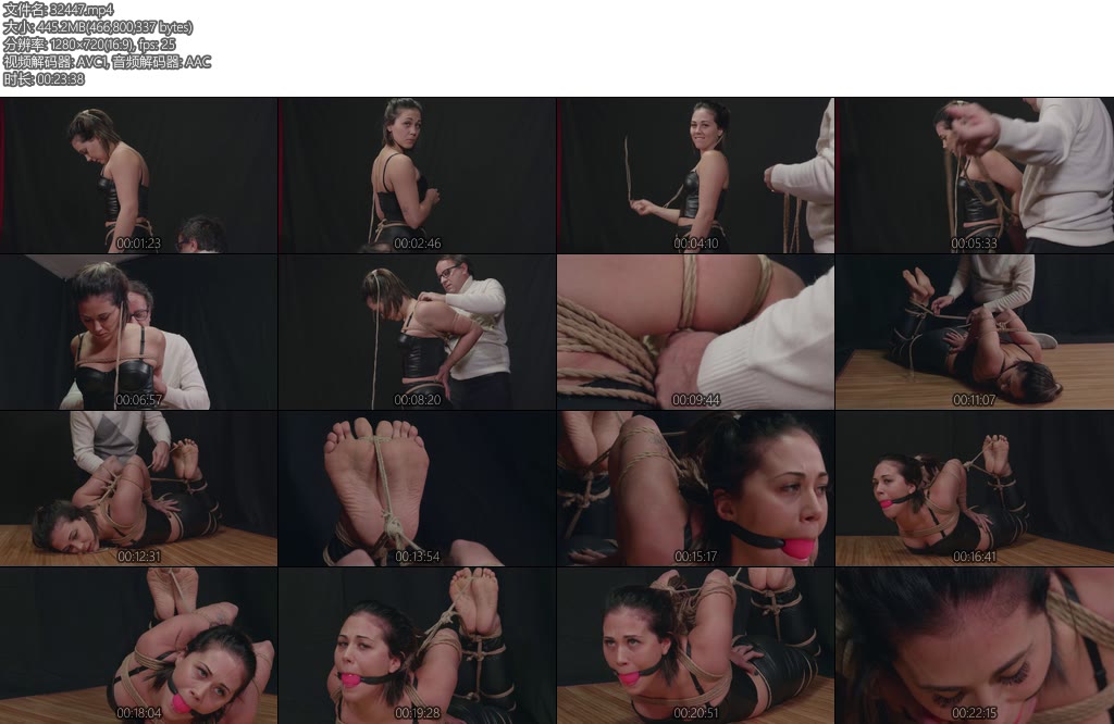 [欧美绳艺] Mia The bratty student and the math professor-丝依依