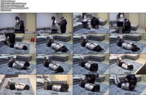 [新月原创] 白丝JK双马尾玉箫妹妹 超紧驷马绑 蒙眼绑得快崩溃了-丝依依