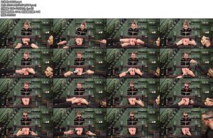 [欧美绳艺] Astrid A Tickle Toy Tickling in a Catsuit Toe press Huge Ballgag and Nosehook-丝依依