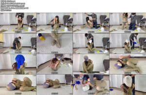 [clz原创] 思思豹纹性感日式盘腿 四层包头放置tj-丝依依