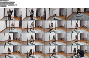 [奥特曼] OL装兔兔紧缚跪姿团缚长时间放置-丝依依