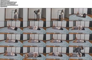 [奥特曼] 猫林JK日式紧缚驷马放置1小时，妹子最终崩溃哭泣-丝依依