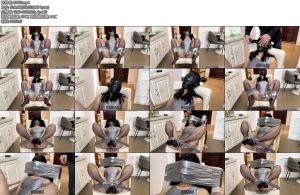 [默示录] 缚艺录银色胶带的捆绑封嘴与最真实的震动数次GC呼吸限制-丝依依