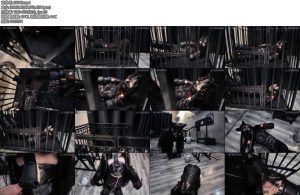 [JIOJIO原创] JIO缚馆 新模特CD兔子黑长直全包连体黑丝体验K9日常化狗笼圈养溜圈调教鞭打内置震动玩具强制GC对镜欣赏自己变成狗狗的模样 最后关回狗笼接着放置-丝依依