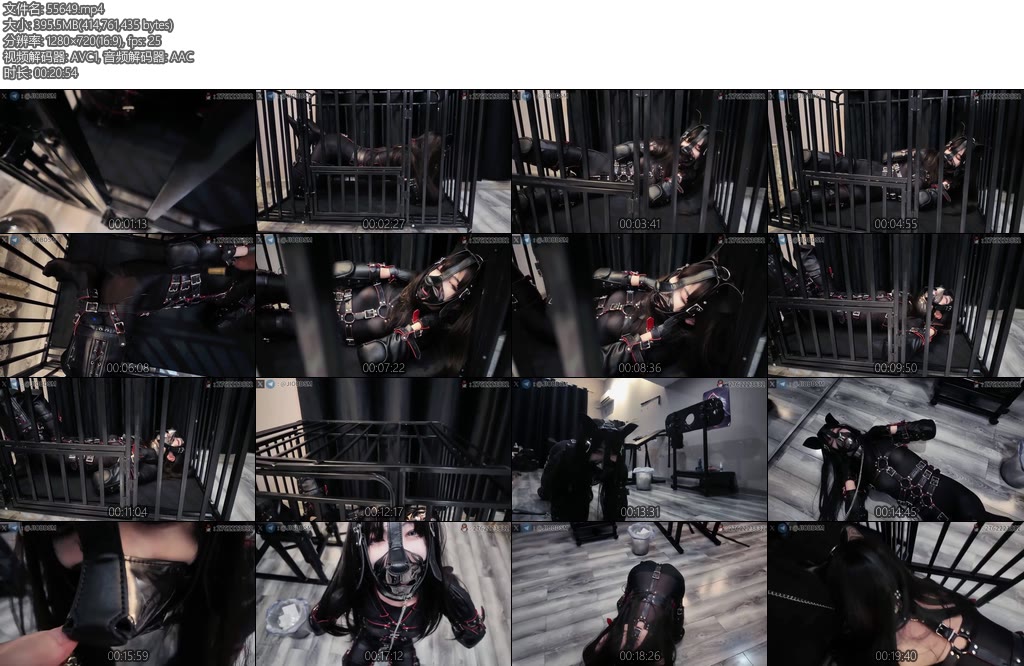 [JIOJIO原创] JIO缚馆 新模特CD兔子黑长直全包连体黑丝体验K9日常化狗笼圈养溜圈调教鞭打内置震动玩具强制GC对镜欣赏自己变成狗狗的模样 最后关回狗笼接着放置-丝依依