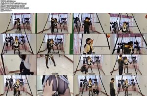 [浅浅原创] m只能靠着口球和乳夹吊着来保持平衡，想想就刺激-丝依依