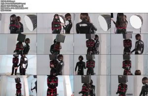 [FSS原创] 乳胶小姐姐的红绳与黑色头箱kbX_X墙高sp和拘束放置游戏乳胶衣女虐女百合红绳捆绑黑色头箱多重膏潮感官剥夺放置游戏-丝依依