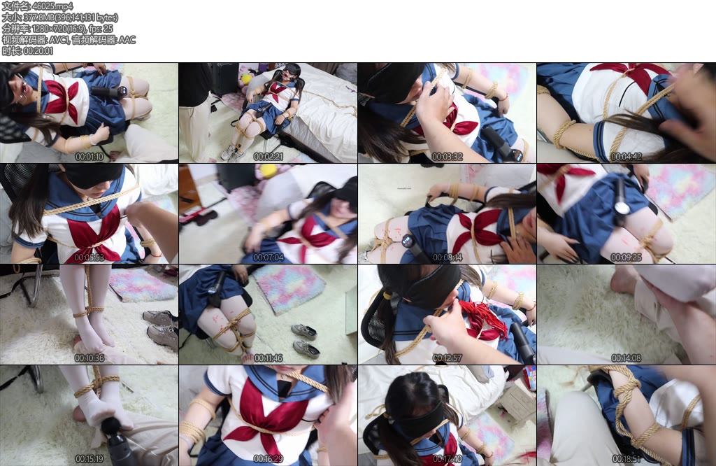 [荷仙原创] 荷仙少女 短篇集清纯水手服萝莉椅子捆绑凌辱口枷亵玩滴蜡在萝莉的身体上白丝萝莉痛苦不堪的伸出舌头哭泣喊叫-丝依依