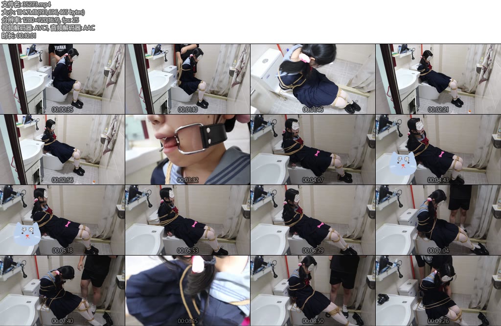 [荷约少女] 卫生间调教-丝依依