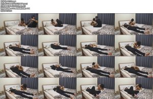 [JS原创] 凌熙 油亮丝袜白棉袜团缚 TK 足J 棒刺激-丝依依