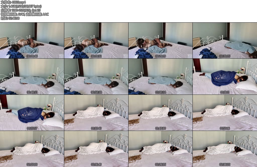 [初心原创] 老鬼喵喵捆绑监禁过夜下9小时超长丝袜内衣丝袜堵嘴忍到天亮-丝依依