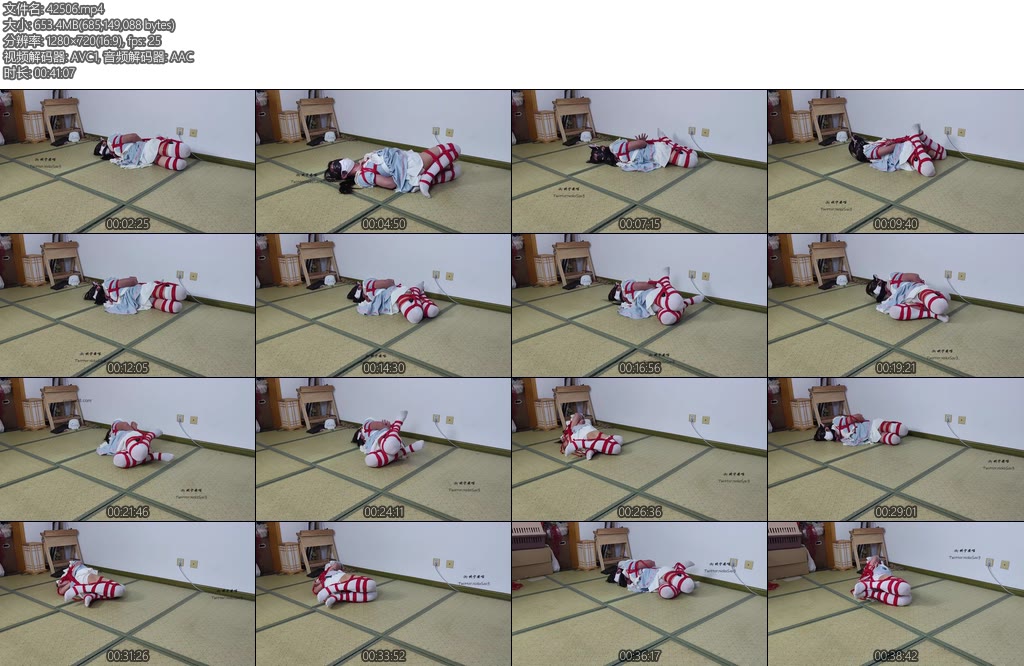 [坎喵原创] 白丝猫耳女仆折腿驷马放置训练器强高-丝依依