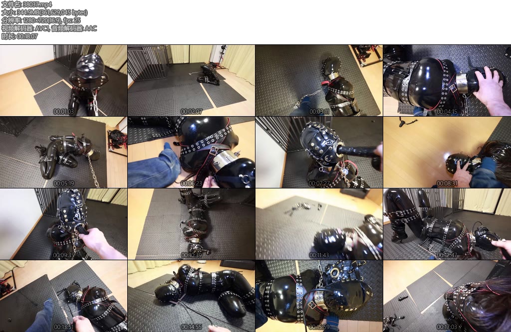 [D-Lemon] ラバー完全拘束調教completeplan-丝依依