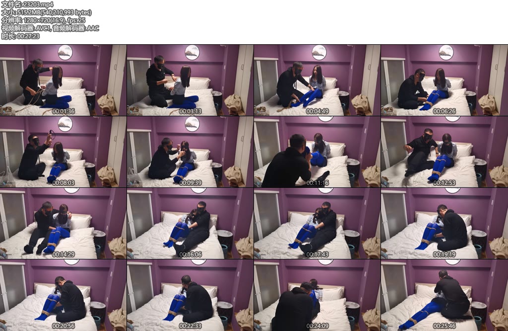 [JS原创] 采文 性感蓝丝+五花大绑+Y具J堵嘴+呻吟+恋足+跳D强G+口水直流-丝依依