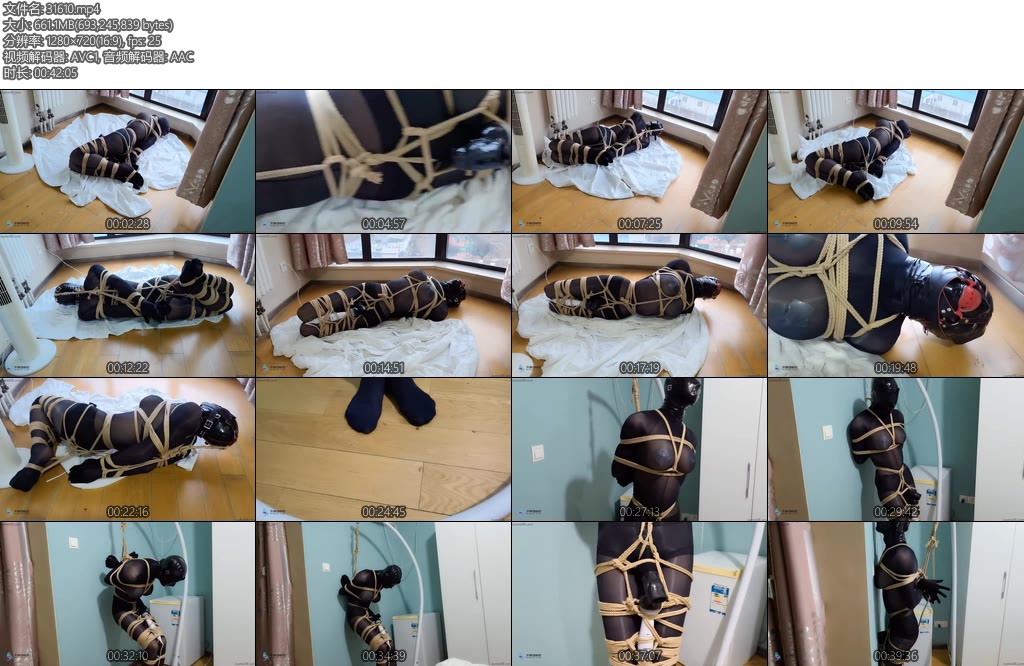 [JS原创] 伪娘潇潇生榨超紧严密束缚边缘控制不间断榨汁惩罚-丝依依