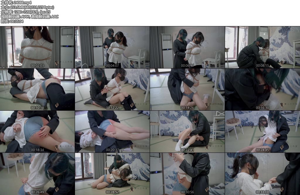 [象人原创] 可爱小0遇到心狠手辣女S花花，绑好就开始-丝依依