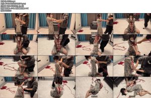 [老癸原创] 绳责前后并肘碎花裙红绳前后并肘抚摸绳虐娇喘沉浸-丝依依