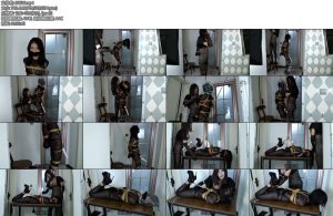 [私慕原创] 真女与伪娘 新人妙月小姐姐全身黑丝严厉Kb的强制痛哭之旅！-丝依依