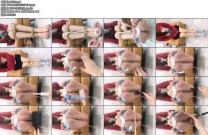 [亚洲绳艺] 研儿女神 把研儿脚丫子仔细固定好tk-丝依依