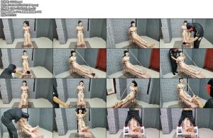 [飞天原创] 冰儿zcd紧固在老虎登上，玩具疯狂折磨，强制深喉…..-丝依依