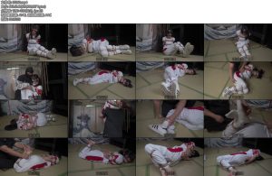 [象人原创] 嗷嗷校服贝壳头紧缚挣扎TK-丝依依