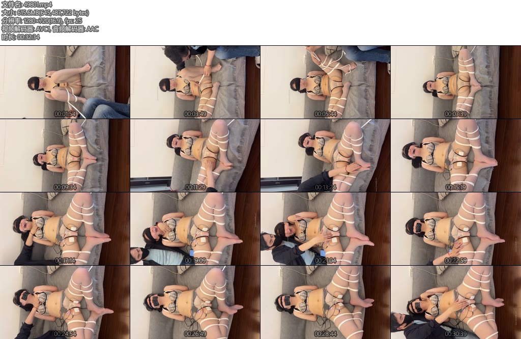 [麦子原创] 麦子沙发全程X_X电击器电击设了随机模式没有注意除了时间随机外电击强度也是随机以至于达到最高的100叫的好惨-丝依依