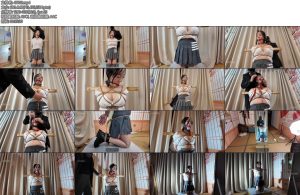 [一绳所爱] 熟女陈红紧缚在镜子前羞耻的看着自己-丝依依