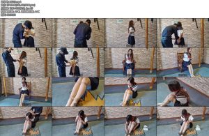 [一绳所爱] 大学生妮妮试镜大号口球堵嘴后手观音和直臂并腿海老缚放置绑得只能扭动完全动不了大号口球把小嘴塞满撑到极限受不了-丝依依