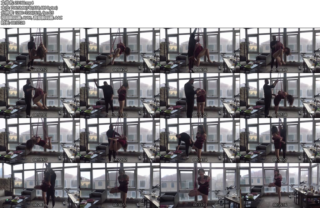 [胜景影视] 女M花样吊-丝依依