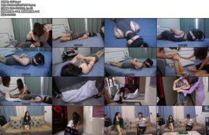 [胜景影视] 绑票上集姐妹劫匪绑架了一个有钱女的准备好好多搞钱-丝依依