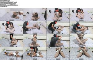 [飞天原创] 小丽越盘缚振动SP,驷马深喉扭动，多珠g勾放入-丝依依