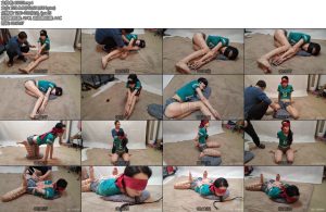 [随心原创] 陈雅熙紧束的扎带极限后手驷马具式口塞-丝依依