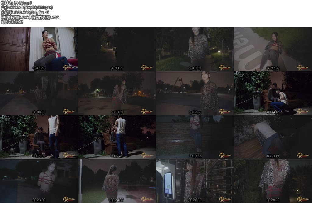 [半岛束艺] 泽爱小区遛猫-丝依依