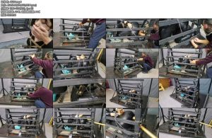 [飞天原创] 艺仙儿玩超级紧缚玩腻了竟然主动说要玩3角铁笼禁锢禁锢进去后才知道生不如死的感觉-丝依依