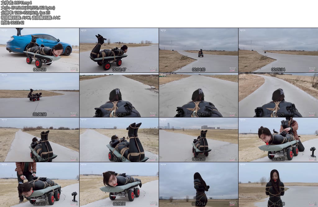 [半岛束艺] 奎因新车路试-丝依依